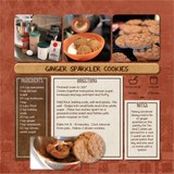 Classic Cookbook Templates - 12x12
