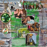 Travel Notes - Enhanced Keyrings - Ireland