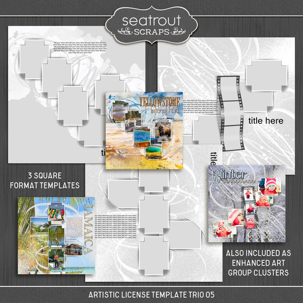 Artistic License Template Trio 05