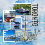 Travel Landmarks Watercolor Mega Bundle