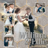 Artistic License Linen & Lace Template Duo