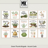Green Thumb Brigade - Accent Cards