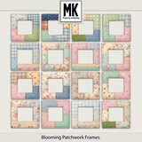 Blooming Patchwork Frames