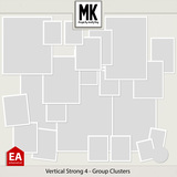 Vertical Strong 4 - Group Clusters