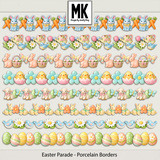 Easter Parade - Porcelain Borders