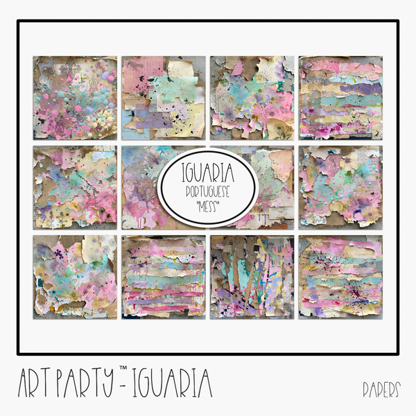 Iguaria - Papers Digital Art - Digital Scrapbooking Kits