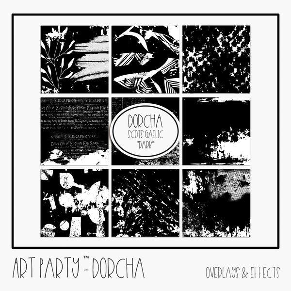 Dorcha - Overlays & Effects Digital Art - Digital Scrapbooking Kits