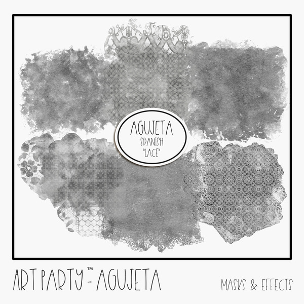 Agujeta - Masks & Effects Digital Art - Digital Scrapbooking Kits