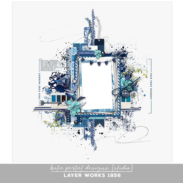 Layer Works 1856 Digital Art - Digital Scrapbooking Kits