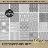 Elegant Patterned Easy Masks & Overlay Bundle