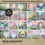 Fairytale Watercolor Bundle