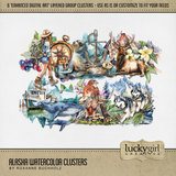 Alaska Watercolor Clusters