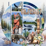 Alaska Watercolor Clusters