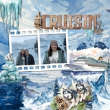 Alaska Watercolor Elements