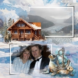 Alaska Watercolor Elements