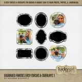 Engraved Frames Easy Masks & Overlays