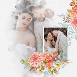 Flower Watercolor Bouquet Bundle 1