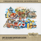 Cape Cod Islands Watercolor Bundle