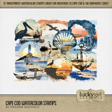 Cape Cod Watercolor Bundle