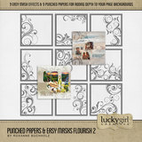 Punched Papers & Easy Masks Bundle 2