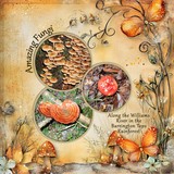 Clustered Border Backgrounds Set 9