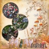 Clustered Border Backgrounds Set 9