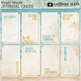Tropic Cruise Journal Cards