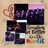 Magical Melodies Enhanced Photo Clusters