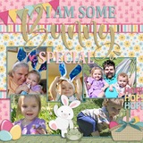 Hippity Hoppity Easter Enhanced Photo Clusters