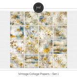 Vintage Collage Papers - Set 1