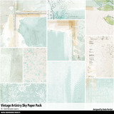 Vintage Artistry Sky Scrapbooking Bundle