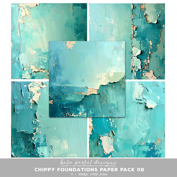 Chippy Foundations Paper Pack 08 Digital Art - Digital Scrapbooking Kits