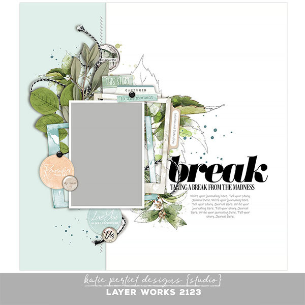 Layer Works 2123 Digital Art - Digital Scrapbooking Kits
