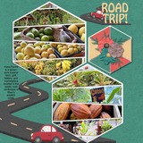 Everyday Enhanced Hexagon Photo Clusters