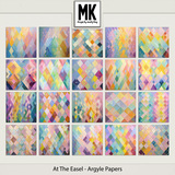 At The Easel - Paper Collection