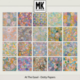At The Easel - Paper Collection