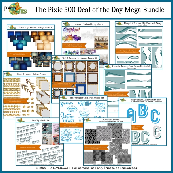 The Pixie 500 Deal of the Day Bundle