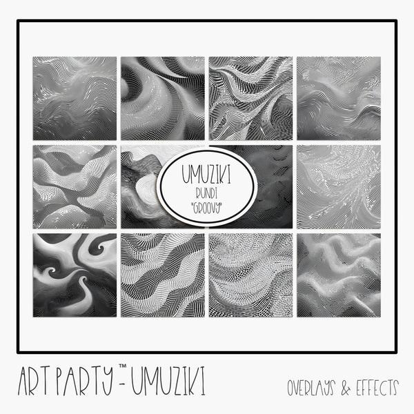 Umuziki - Overlays & Effects Digital Art - Digital Scrapbooking Kits
