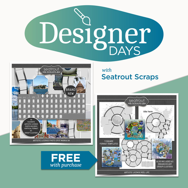 Seatrout Scraps Designer Days Exclusive Bundle 01 - May 2026 Digital Art - Digital Scrapbooking Kits