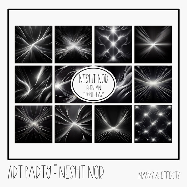 Nesht Nor - Masks & Effects Digital Art - Digital Scrapbooking Kits