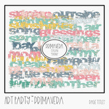 Primavera - Page Titles