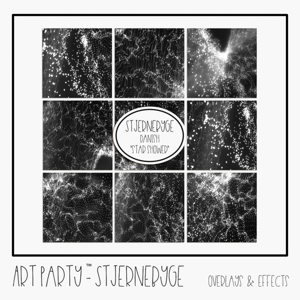 Stjernebyge - Overlays & Effects Digital Art - Digital Scrapbooking Kits