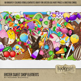 Easter Sweet Shop Elements