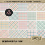 Easter Favorites Plaid Papers