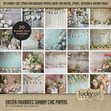 Easter Favorites Shabby Chic Papers