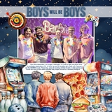 Starry Night Watercolor Papers