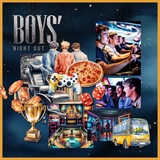 Bachelor Party Watercolor Elements