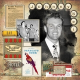 Vintage Memories Traveler Scrapbook Papers