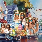 Vintage Nautical Script Alpha Set