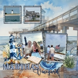 Cape Cod Watercolor Elements